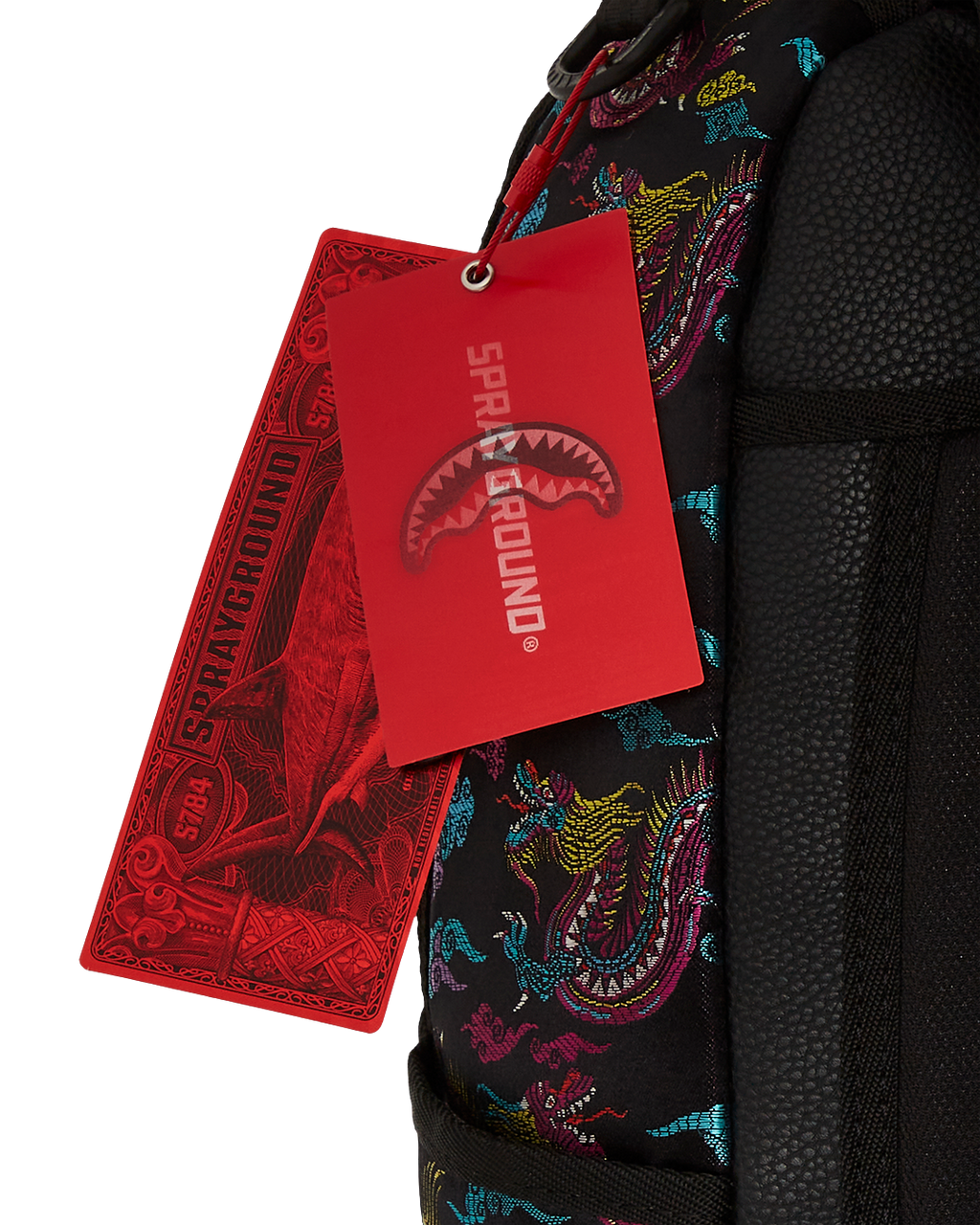 EMBROIDERED DRAGONS DLX BACKPACK