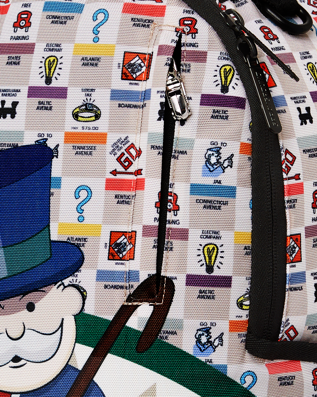 MONOPOLY GOTTA GO DLXSR BACKPACK
